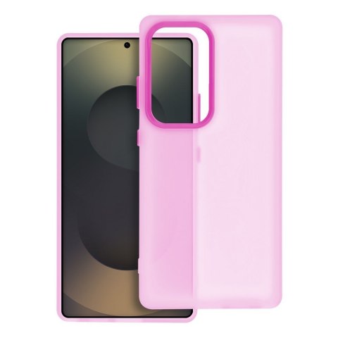 Futerał SAPPY do SAMSUNG S25 Edge różowy