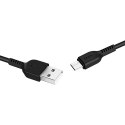 Kabel USB A do USB C Hoco 1 m X13 czarny Kabel USB A do USB C Hoco 1 m X13 czarny
