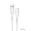 Kabel USB A do USB C Hoco 1 m X37 biały Kabel USB A do USB C Hoco 1 m X37 biały