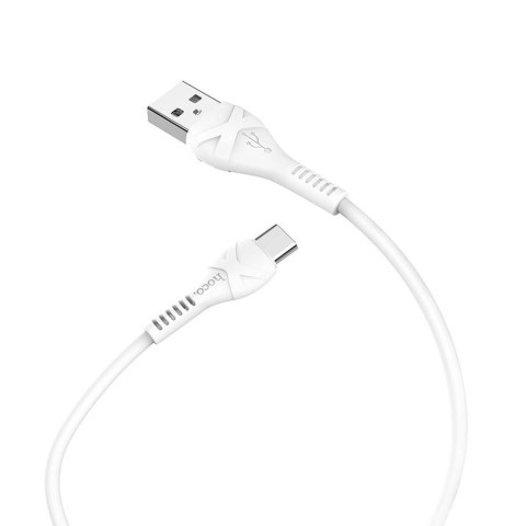 Kabel USB A do USB C Hoco 1 m X37 biały Kabel USB A do USB C Hoco 1 m X37 biały