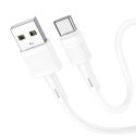 Kabel USB A do USB C Hoco 3A 1 m X83 biały Kabel USB A do USB C Hoco 3A 1 m X83 biały