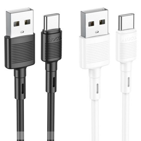 Kabel USB A do USB C Hoco 3A 1 m X83 biały Kabel USB A do USB C Hoco 3A 1 m X83 biały