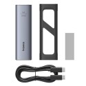 Baseus obudowa dysku FlyJoy Series SSD Enclosure (M.2 NVMe) Space Grey Baseus obudowa dysku FlyJoy Series SSD Enclosure (M.2 NVMe) Space Grey