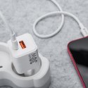 Ładowarka sieciowa do telefonu Forcell F-Energy Mini GaN III USB C + USB A QC4.0 PD 30W VT-35 biała #1 Ładowarka sieciowa do telefonu Forcell F-Energy Mini GaN III USB C + USB A QC4.0 PD 30W VT-35 biała #1