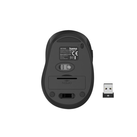 Mysz bezprzewodowa Hama MW-400 V2 do laptopa - czarna Mysz bezprzewodowa Hama MW-400 V2 do laptopa - czarna