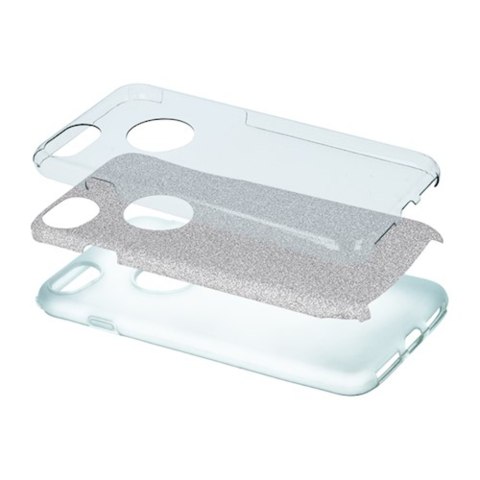 Nakładka Glitter 3w1 do Xiaomi Redmi Note 12 Pro 5G / Note 12 Pro Speed / Poco X5 Pro srebrna Nakładka Glitter 3w1 do Xiaomi Redmi Note 12 Pro 5G / Note 12 Pro Speed / Poco X5 Pro srebrna