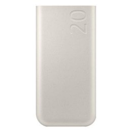 Powerbank Samsung Super Fast Charge 2.0 45W 20000mAh EB-P4520XUEGEU beżowy blister