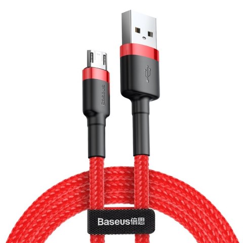 Baseus kabel Cafule USB - micro USB 1,0m 2,4A czerwony Baseus kabel Cafule USB - micro USB 1,0m 2,4A czerwony