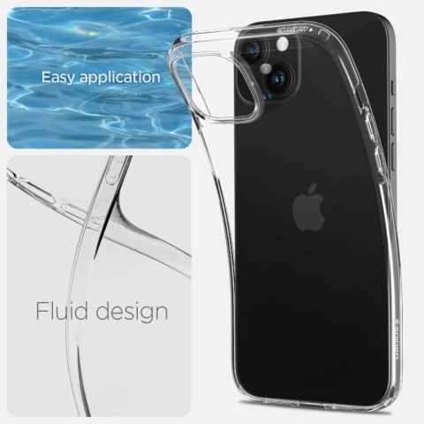 Etui Spigen Liquid Crystal na iPhone 15 - przezroczyste Etui Spigen Liquid Crystal na iPhone 15 - przezroczyste