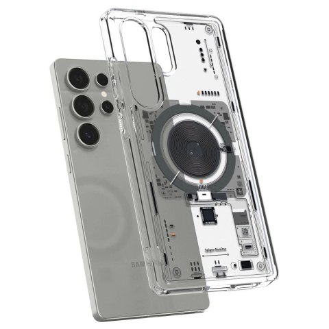 Etui Spigen Ultra Hybrid Mag na Samsung Galaxy S25 Ultra Neo One - przezroczyste Etui Spigen Ultra Hybrid Mag na Samsung Galaxy S25 Ultra Neo One - przezroczyste