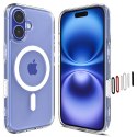 Etui Spigen Ultra Hybrid "T" MagSafe na iPhone 16 - białe