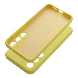 Futerał SILICONE 2mm do HONOR 200 SMART żółty