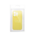 Futerał SILICONE 2mm do IPHONE 14 Pro żółty Futerał SILICONE 2mm do IPHONE 14 Pro żółty
