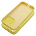 Futerał SILICONE 2mm do IPHONE 14 Pro żółty Futerał SILICONE 2mm do IPHONE 14 Pro żółty