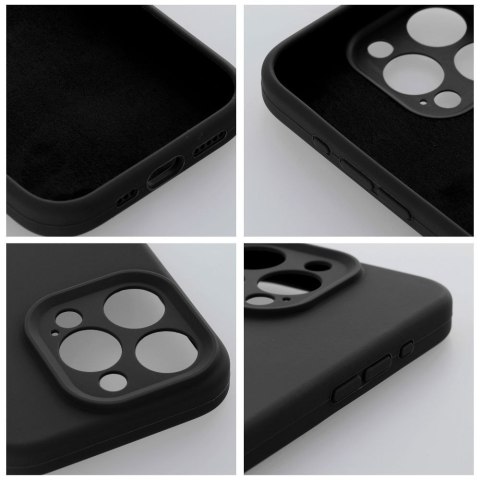 Futerał SILICONE 2mm do IPHONE 16e (SE 4 2025) czarny Futerał SILICONE 2mm do IPHONE 16e (SE 4 2025) czarny