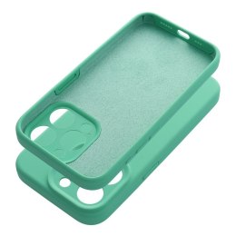 Futerał SILICONE 2mm do IPHONE 16e (SE 4 2025) miętowy