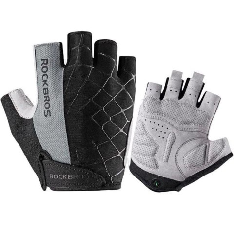 Rękawiczki rowerowe Rockbros S109GR rozmiar XL - szare Rękawiczki rowerowe Rockbros S109GR rozmiar XL - szare