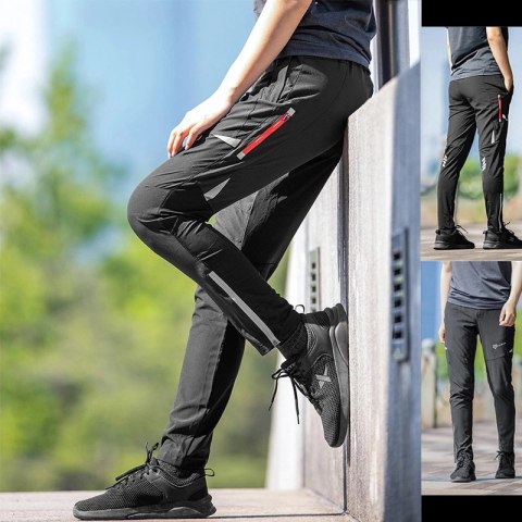 Spodnie rowerowe Rockbros RKCK0001 rozmiar M - czarne Spodnie rowerowe Rockbros RKCK0001 rozmiar M - czarne