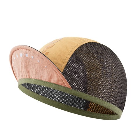 Czapka kolarska Rockbros rowerowa z daszkiem, pod kask - żółta Czapka kolarska Rockbros rowerowa z daszkiem, pod kask - żółta