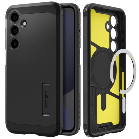 Etui Spigen Tough Armor MagSafe na Samsung Galaxy S24 FE - czarne