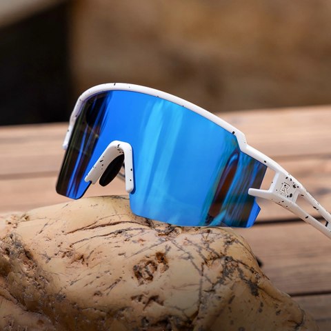 Okulary rowerowe Rockbros dla dzieci, polaryzacyjne, z ochroną UV dziecięce - białe Okulary rowerowe Rockbros dla dzieci, polaryzacyjne, z ochroną UV dziecięce - białe