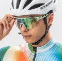 Okulary rowerowe Rockbros fotochromowe, z ochroną UV i wkładką korekcyjną, przeroczyste - fioletowe Okulary rowerowe Rockbros fotochromowe, z ochroną UV i wkładką korekcyjną, przeroczyste - fioletowe