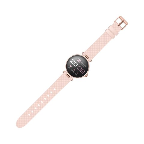 Forever Smartwatch ForeVive Petite SB-305 różowe złoto Forever Smartwatch ForeVive Petite SB-305 różowe złoto
