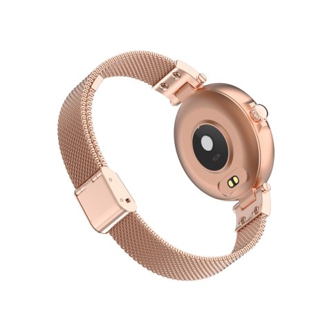 Forever Smartwatch ForeVive Petite SB-305 różowe złoto Forever Smartwatch ForeVive Petite SB-305 różowe złoto