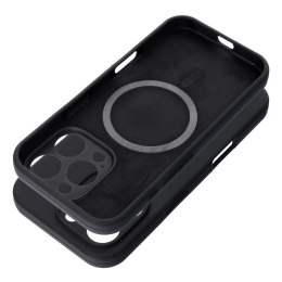 Futerał SILICONE 2mm do IPHONE 15 kompatybilny z MagSafe czarny