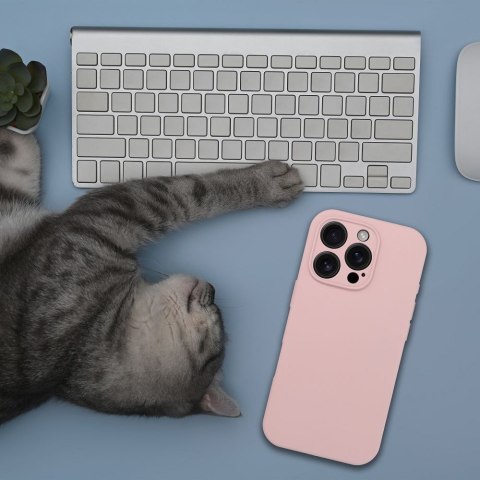 Futerał SILICONE 2mm do IPHONE 16 Plus kompatybilny z MagSafe pudrowy róż Futerał SILICONE 2mm do IPHONE 16 Plus kompatybilny z MagSafe pudrowy róż