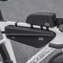 Torba rowerowa Rockbros na ramę pod rurę górną 2,9l - czarna Torba rowerowa Rockbros na ramę pod rurę górną 2,9l - czarna