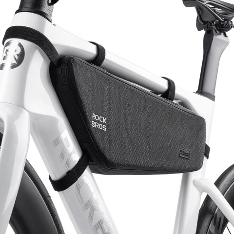 Torba rowerowa Rockbros na ramę pod rurę górną 2,9l - czarna Torba rowerowa Rockbros na ramę pod rurę górną 2,9l - czarna