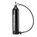 Zbiornik ciśnieniowy Rockbros do pompowania opon bezdętkowych tubeless 200 PSI 1.2l - czarny Zbiornik ciśnieniowy Rockbros do pompowania opon bezdętkowych tubeless 200 PSI 1.2l - czarny