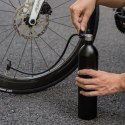 Zbiornik ciśnieniowy Rockbros do pompowania opon bezdętkowych tubeless 200 PSI 1.2l - czarny Zbiornik ciśnieniowy Rockbros do pompowania opon bezdętkowych tubeless 200 PSI 1.2l - czarny