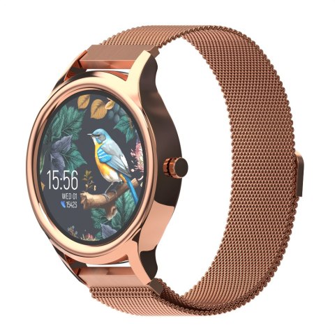 Forever smartwatch ForeVive 3 SB-340 złoty Forever smartwatch ForeVive 3 SB-340 złoty