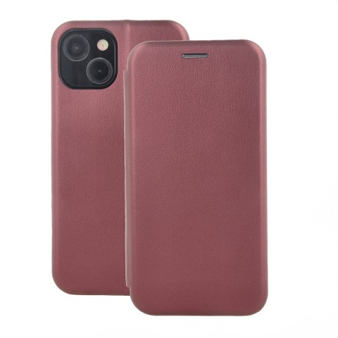 Etui Smart Diva do Xiaom Redmii Note 13 4G burgundowe