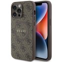 Guess nakładka do iPhone 13 Pro Max 6,7" GUHMP13XG4GFRW brązowa HC MAGSAFE PU 4G RING CLASSIC LOGO Guess nakładka do iPhone 13 Pro Max 6,7" GUHMP13XG4GFRW brązowa HC MAGSAFE PU 4G RING CLASSIC LOGO