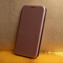Etui Smart Diva do Samsung Galaxy A36 burgundowe