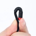 BASEUS kabel Typ C do Typ C 3A 1 metr czerwono-czarny CATKLF-G91 BASEUS kabel Typ C do Typ C 3A 1 metr czerwono-czarny CATKLF-G91