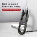 BASEUS kabel USB Cafule do Typ C 3A CATKLF-AG1 0,5 metra szaro-czarny BASEUS kabel USB Cafule do Typ C 3A CATKLF-AG1 0,5 metra szaro-czarny