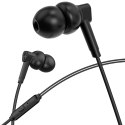 XO słuchawki przewodowe EP33 jack 3,5mm dokanałowe czarne XO słuchawki przewodowe EP33 jack 3,5mm dokanałowe czarne