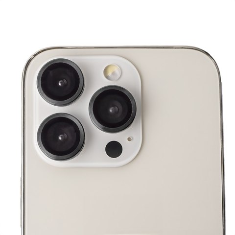 Zestaw szkieł na aparat do iPhone 14 Pro / 14 Pro Max 6,7" czarna ramka (3 sztuki) Zestaw szkieł na aparat do iPhone 14 Pro / 14 Pro Max 6,7" czarna ramka (3 sztuki)