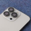 Zestaw szkieł na aparat do iPhone 15 Pro / 15 Pro Max czarna ramka (3 sztuki)