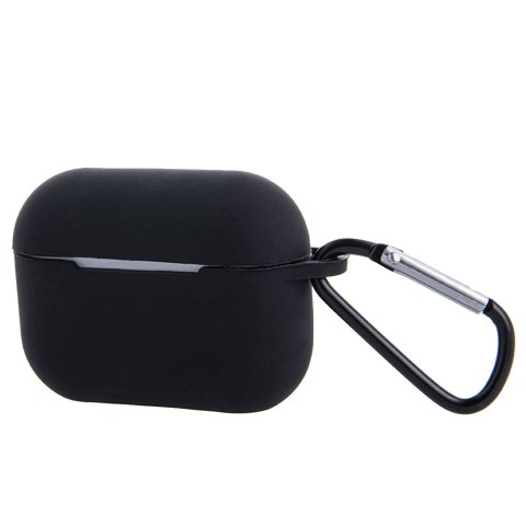 Etui do Airpods 4 / Airpods 4 z ANC z haczykiem czarne Etui do Airpods 4 / Airpods 4 z ANC z haczykiem czarne