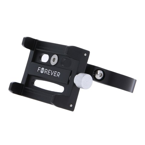 Forever Outdoor Regulowany uchwyt rowerowy aluminiowy BH-300 czarny Forever Outdoor Regulowany uchwyt rowerowy aluminiowy BH-300 czarny