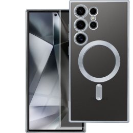 Futerał ELECTRO MAG COVER kompatybilny z MagSafe do SAMSUNG S25 Edge srebrny
