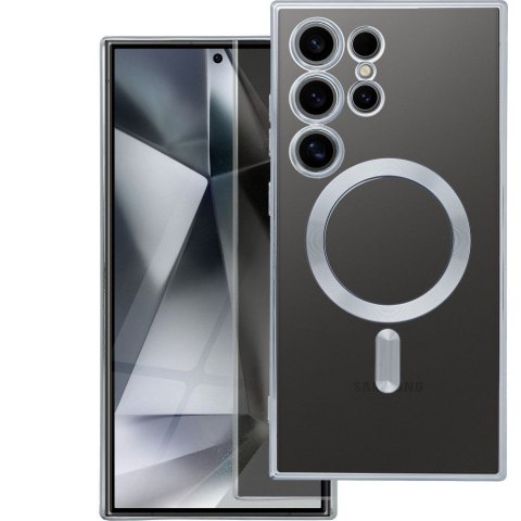 Futerał ELECTRO MAG COVER kompatybilny z MagSafe do SAMSUNG S25 Edge srebrny Futerał ELECTRO MAG COVER kompatybilny z MagSafe do SAMSUNG S25 Edge srebrny