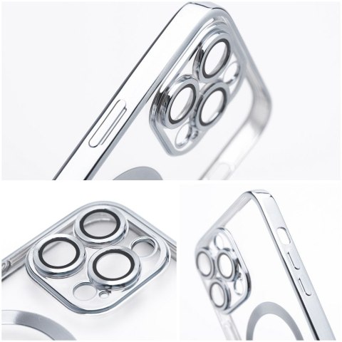 Futerał ELECTRO MAG COVER kompatybilny z MagSafe do SAMSUNG S25 Edge srebrny Futerał ELECTRO MAG COVER kompatybilny z MagSafe do SAMSUNG S25 Edge srebrny