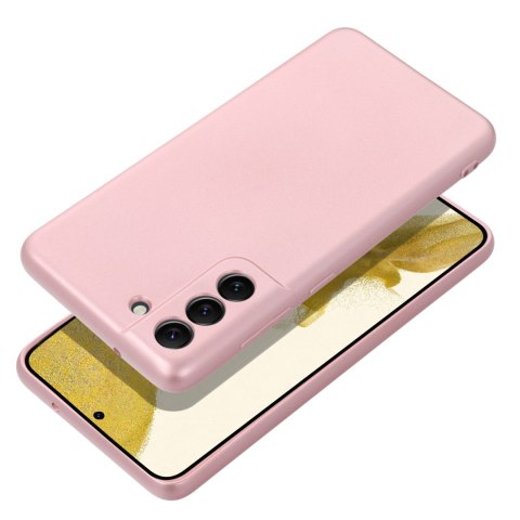 Futerał METALLIC do SAMSUNG S25 Edge różowy Futerał METALLIC do SAMSUNG S25 Edge różowy