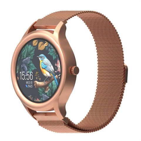 Forever smartwatch ForeVive 3 SB-340 Różowe Złoto Forever smartwatch ForeVive 3 SB-340 Różowe Złoto